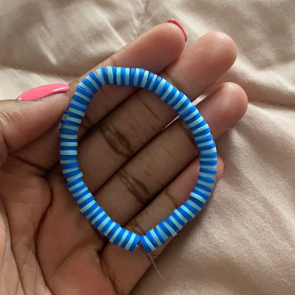light blue and dark blue bracelet - Picture 2 of 2